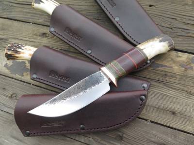 Legacy Classic Trucks Lifestyle & Apparel - LIMITED EDITION: Sambar Stag and Horsehide Hunter Custom Legacy Knives - Image 9